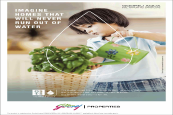 Launching Godrej Aqua in Bangalore